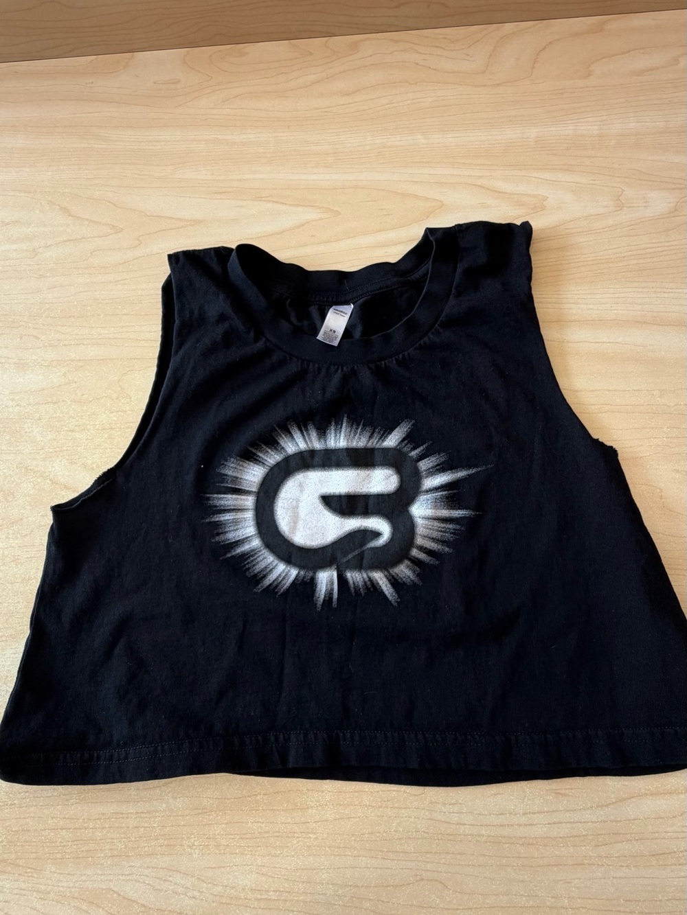 CycleBar Burst Crop Tank